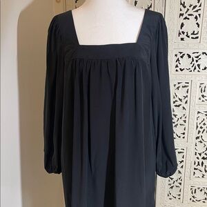 Express Black Long Sleeve Dress